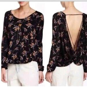 Free people floral top